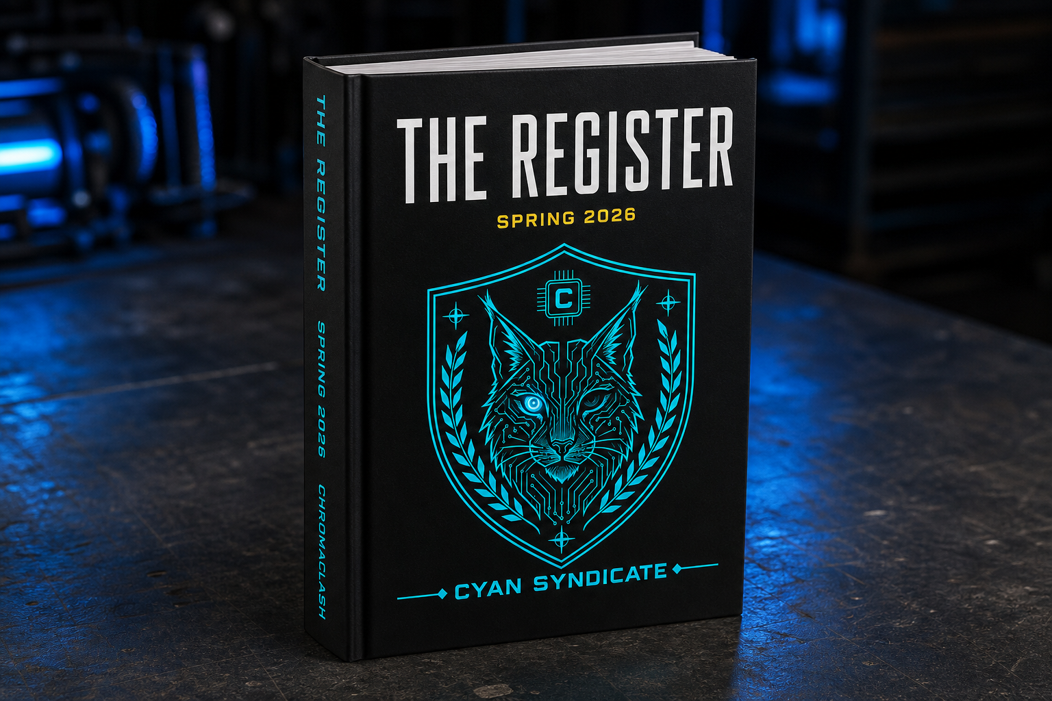 The Register — bound 7×10 ledger